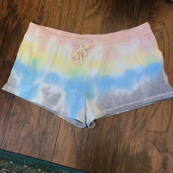 Theo & Spence Tie Dye Pajama Shorts - Picture 2 of 7